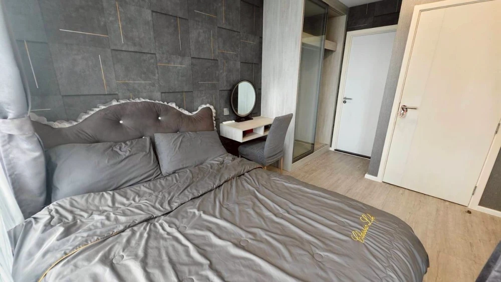 Beautiful room for sale! Atmoz Tropicana Bangna Condo, special corner room, airy, spacious, good ventilation, comfortable to live in.