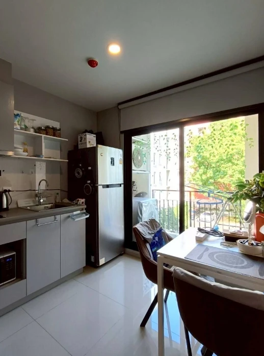 Wow for sale, Aspire Asoke-Ratchada, 1 bedroom, very beautiful decoration. Every piece is beautiful. Nice atmosphere, hurry and make a reservation.