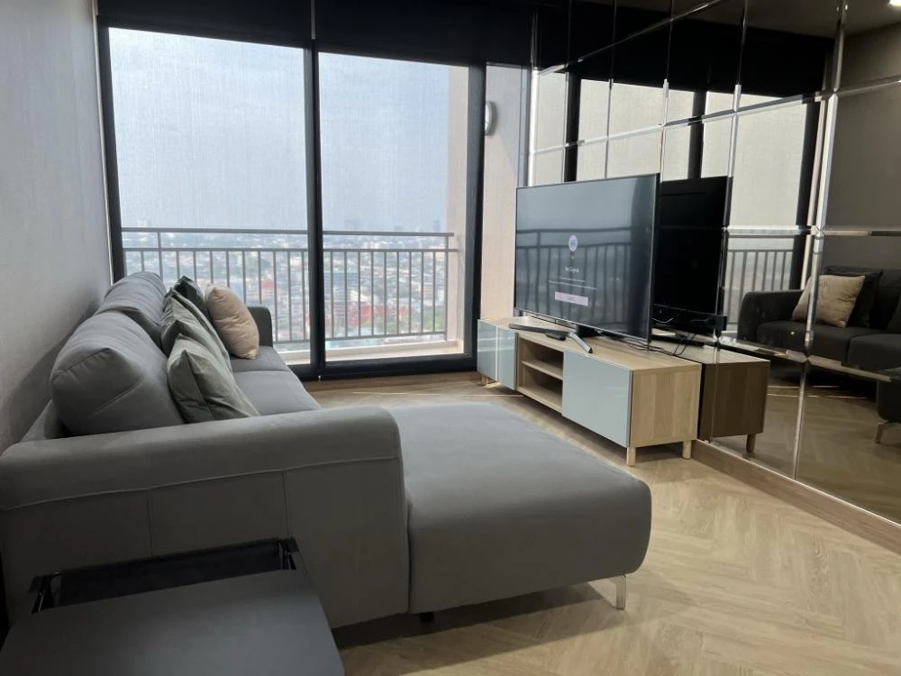 For sale/rent Supalai Loft, Fai Chai Intersection, 2Bed/2Bath, fixed parking, 22nd floor, high floor, open city view, don't miss it!