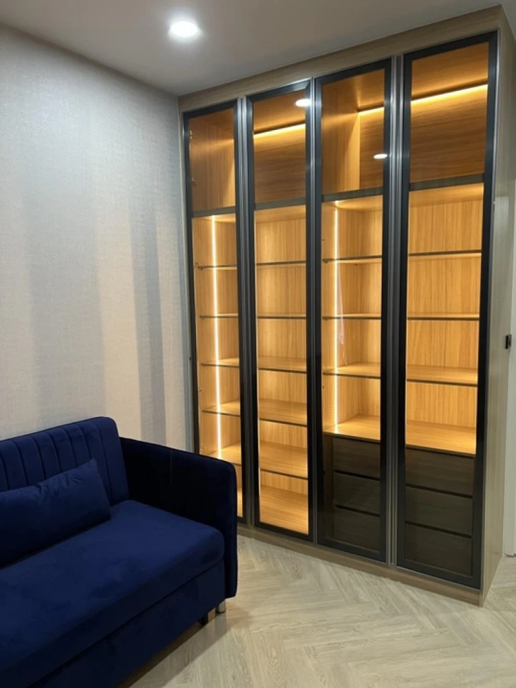 For sale/rent Supalai Loft, Fai Chai Intersection, 2Bed/2Bath, fixed parking, 22nd floor, high floor, open city view, don't miss it!