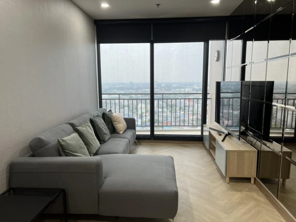 For sale/rent Supalai Loft, Fai Chai Intersection, 2Bed/2Bath, fixed parking, 22nd floor, high floor, open city view, don't miss it!