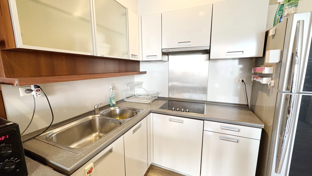 Condo for sale/rent, Amanta Ratchada, 2 bedrooms, 2 bathrooms, ready to move in, well decorated, convenient transportation, don't miss it!!