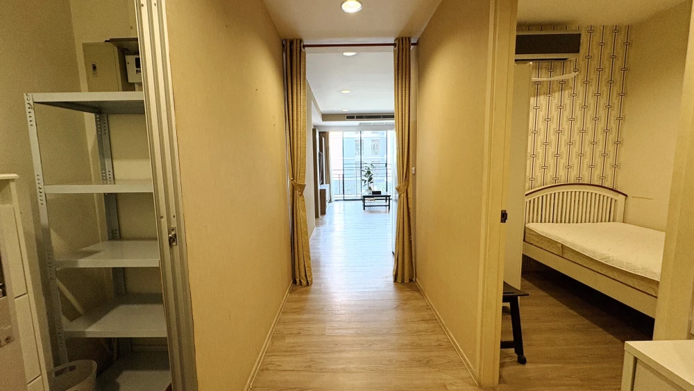 Condo for sale/rent, Amanta Ratchada, 2 bedrooms, 2 bathrooms, ready to move in, well decorated, convenient transportation, don't miss it!!