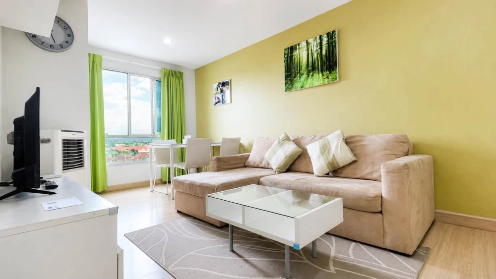 Sell/Rent The Kith Plus Nawamin Condo, 2 bedrooms, built-in furniture, ready to move in, reasonable price, don't miss it!