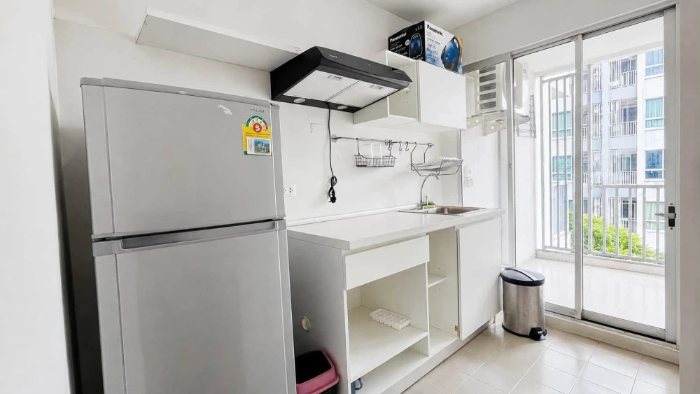 Sell/Rent The Kith Plus Nawamin Condo, 2 bedrooms, built-in furniture, ready to move in, reasonable price, don't miss it!