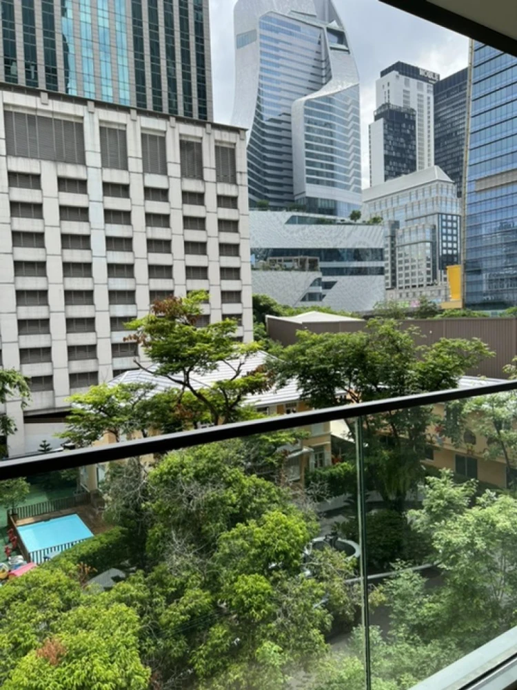 For Sale/Rent!! Tonson One Residence 2 bedrooms (11/9) Empty room, spacious area, very comfortable, book now, don't miss out.