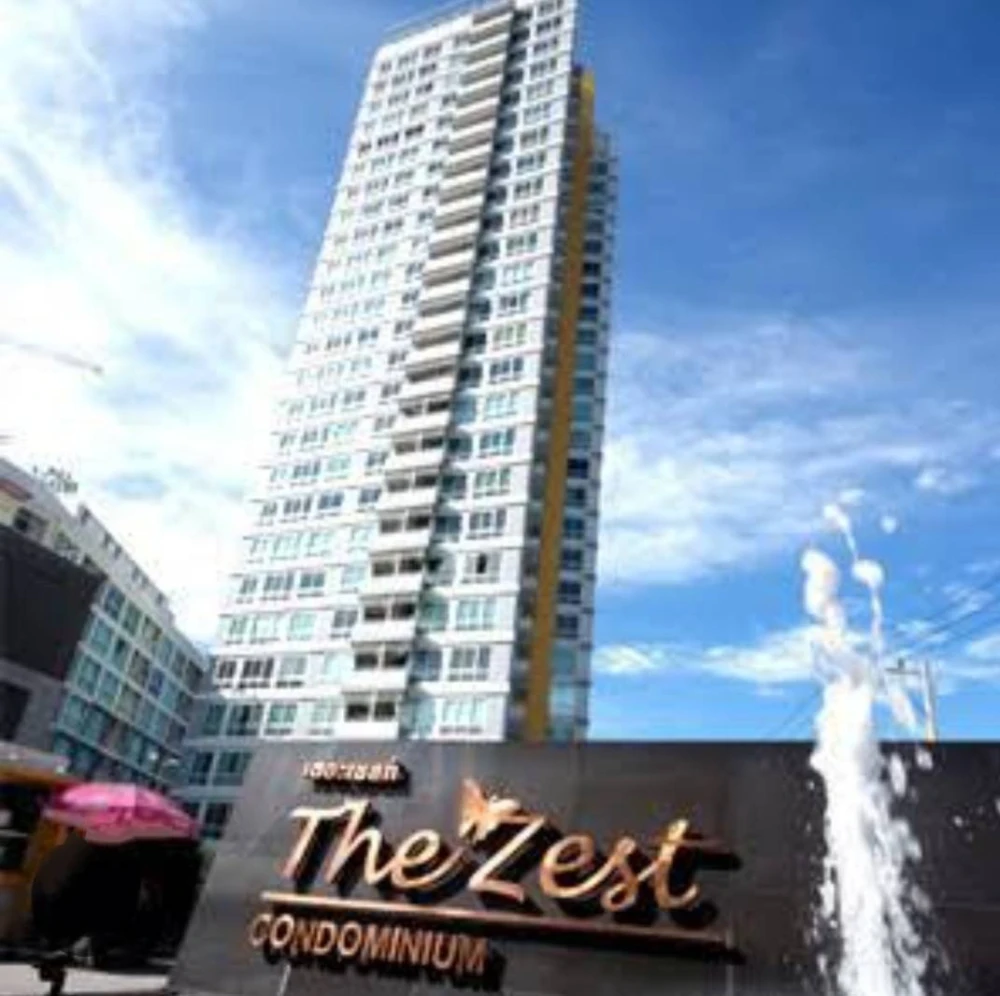 Condo for sale/rent, The Zest Ladprao, 26 floors high, on Ladprao Road, fully furnished, ready to move in.