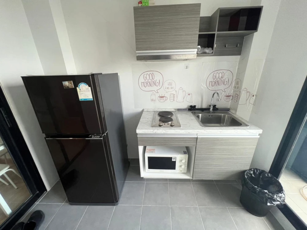 For sale: The Niche Mono Ratchavipha, high floor, city view, complete amenities, good price. Must reserve quickly like this.