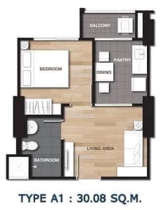 For sale: The Niche Mono Ratchavipha, high floor, city view, complete amenities, good price. Must reserve quickly like this.