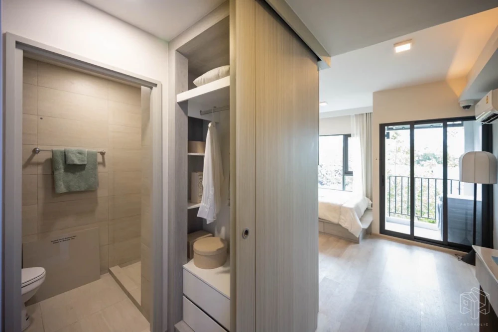 Selling reservation slip for COBE Ratchada Rama 9, 12th floor, good project, complete common area, interested, reserve now.