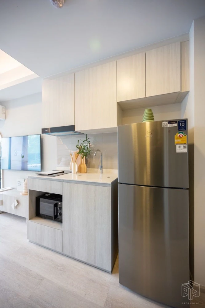 Selling reservation slip for COBE Ratchada Rama 9, 12th floor, good project, complete common area, interested, reserve now.