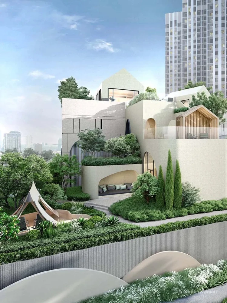 Selling a reservation for COBE Ratchada Rama 9. A lovely unit on the 23rd floor with amazing common areas. Don't just look, reserve it!