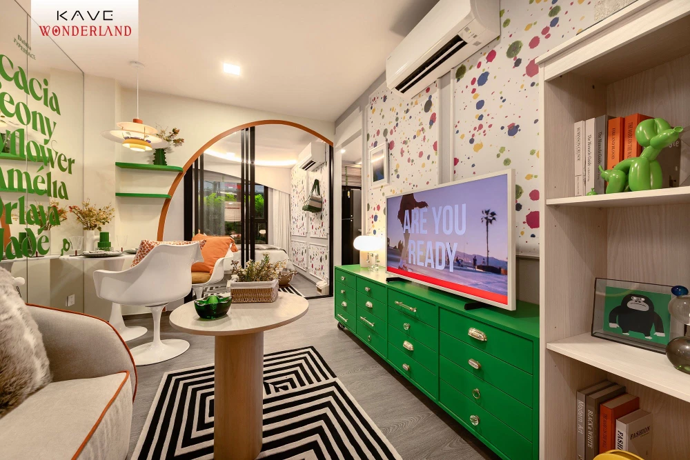 Selling a reservation slip for Kave Wonderland, 3rd floor, good project, great location, reserve now, hurry!