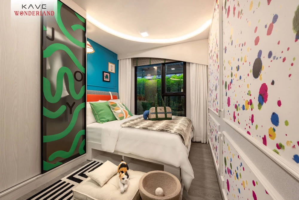 Selling a reservation slip for Kave Wonderland, 3rd floor, good project, great location, reserve now, hurry!