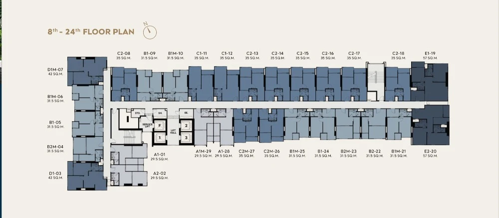 For sale: Life Charoen Nakhon - Sathorn 1 bed plus 35 sq m. Icon Siam view. Come and reserve now.