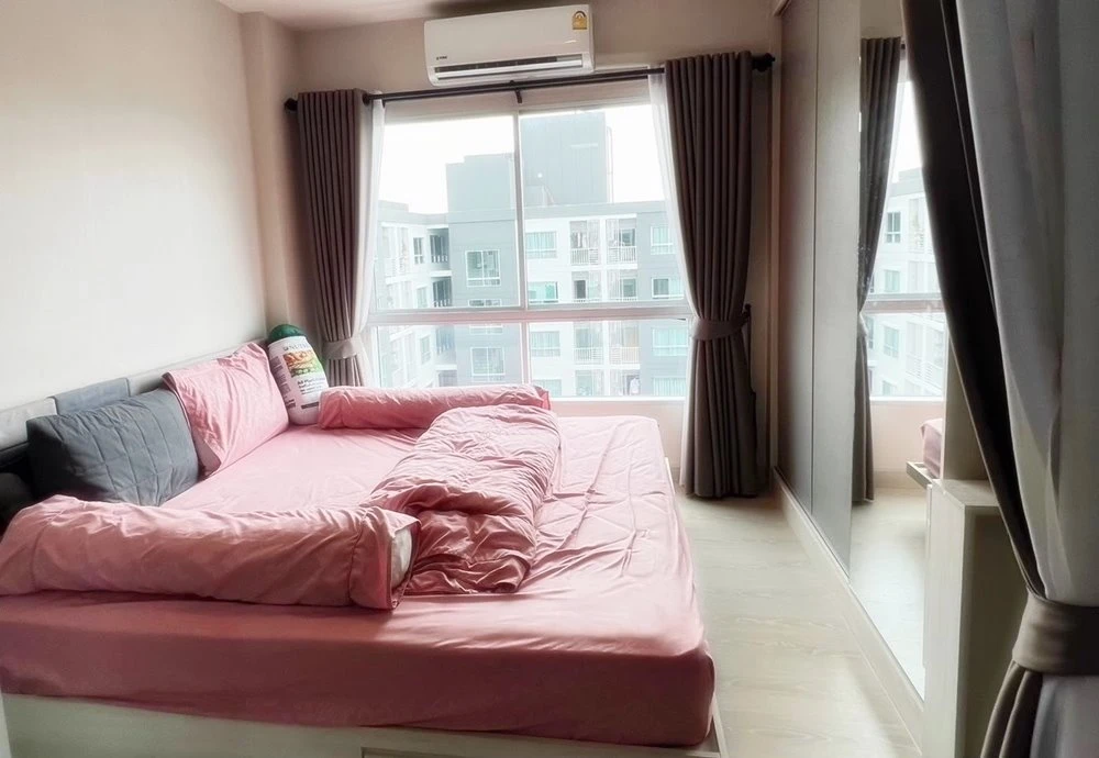 For sale and rent, Niche ID Phetkasem-Bang Khae. The room is divided into proportions. Good grade electrical appliances Don't postpone it, reserve now