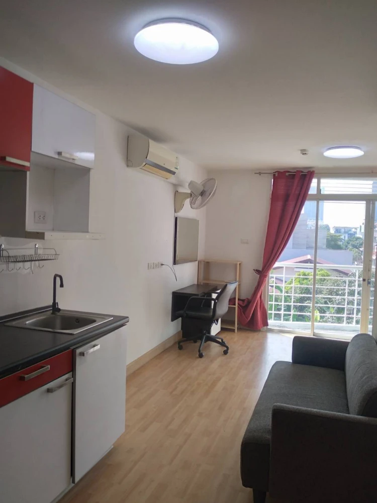 For sale/rent G-1 Condo ladprao 1 room, 2nd floor, not high, affordable price, reserve now.