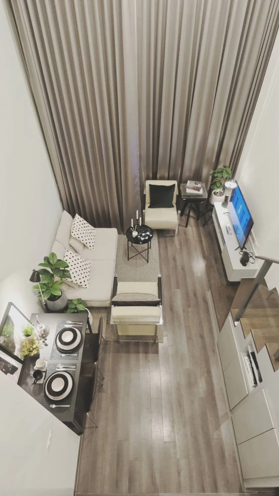 For sale/rent KnightsBridge Space Rama 9, ready to move in, fully furnished, reserve now, don't miss out!