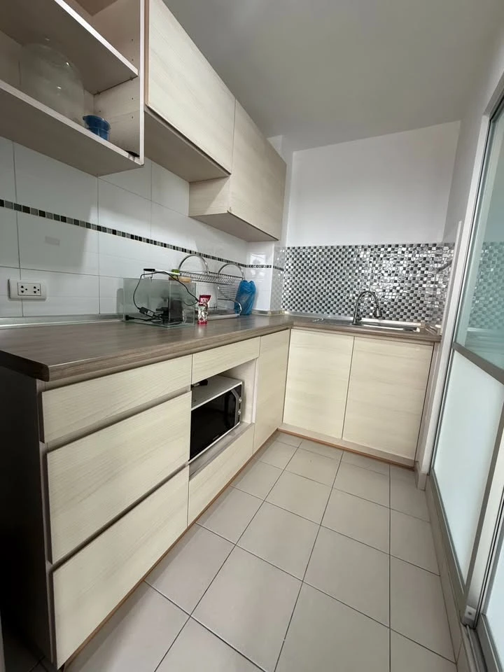 For sale/rent Lumpini Park Riverside - Rama 3, high floor room, spacious, suitable for a family, reserve now.