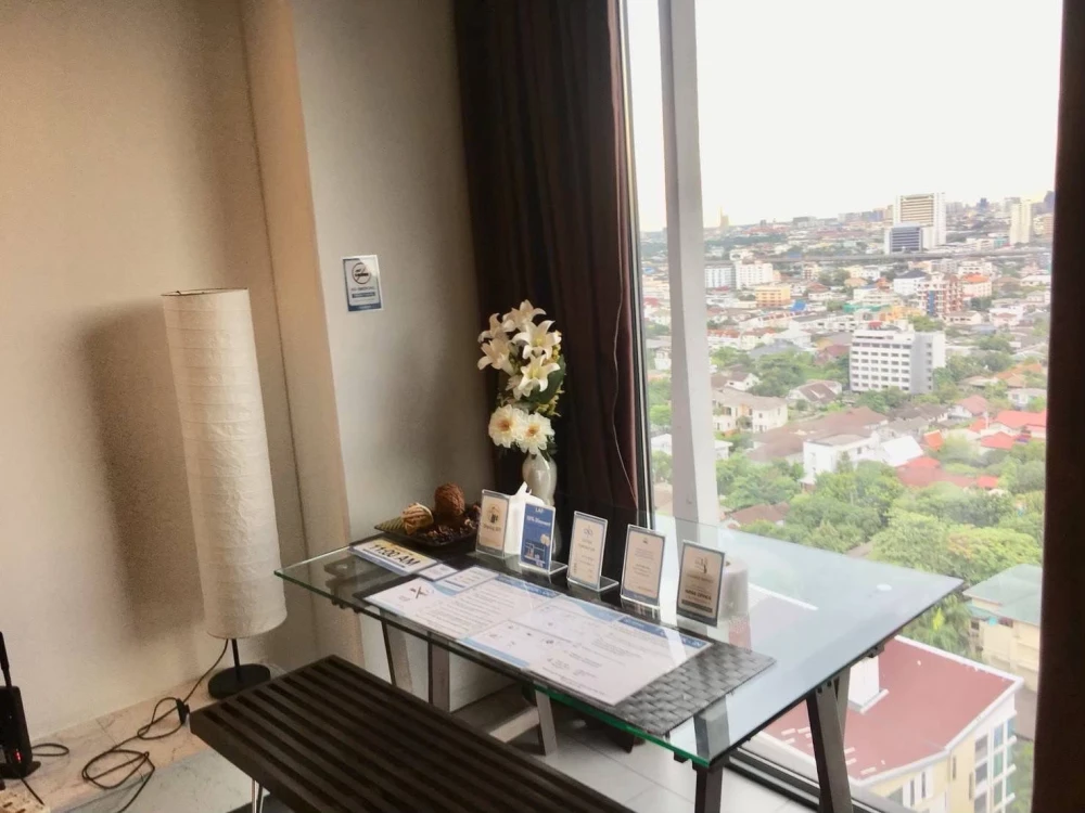 For sale/rent: Siamese Ratchakru, high floor room, ready to move in, spacious and comfortable room. Good like this, hurry and reserve now, don't miss