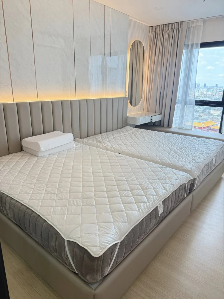 For sale/rent Supalai Loft Prajadhipok-Wongwian Yai, ready to move in, fully furnished, high floor, reserve now.