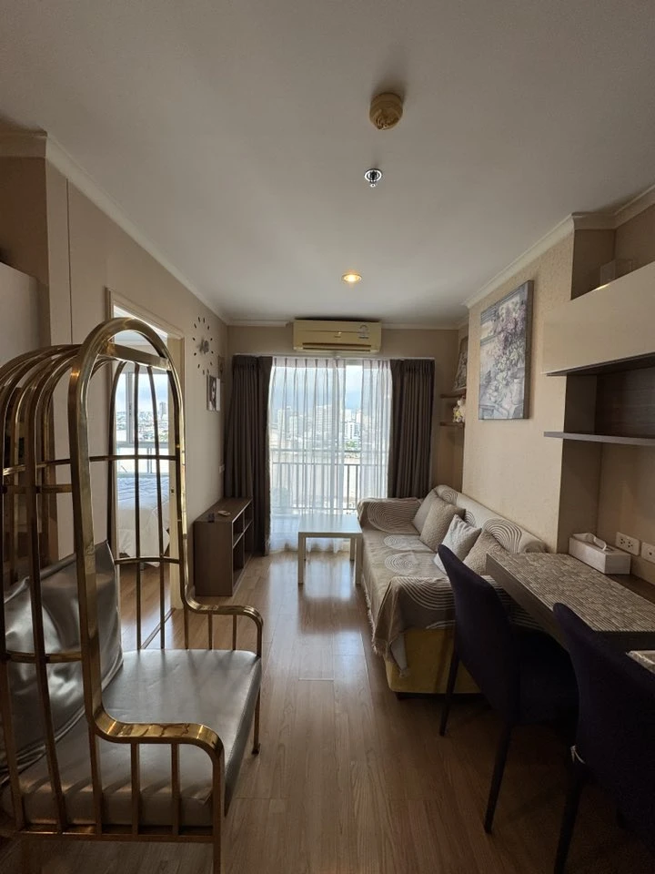 Condo for sale/rent: Lumpini Ville-Riverview Rat Burana, high floor, Chao Phraya River view, affordable price. Reserve now before it's too late.