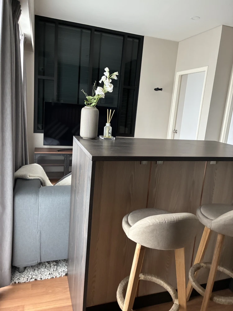 Condo for sale/rent: Lumpini Place Ratchada-Sathu, nice room, high floor, fully furnished, hurry and reserve now++++