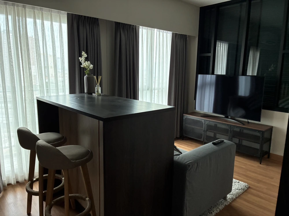 Condo for sale/rent: Lumpini Place Ratchada-Sathu, nice room, high floor, fully furnished, hurry and reserve now++++