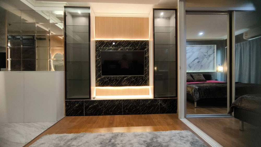 Sale/Rent!! Condo Grand Park View Asoke, spacious room, furniture + electrical appliances, ready to move in, book now!!