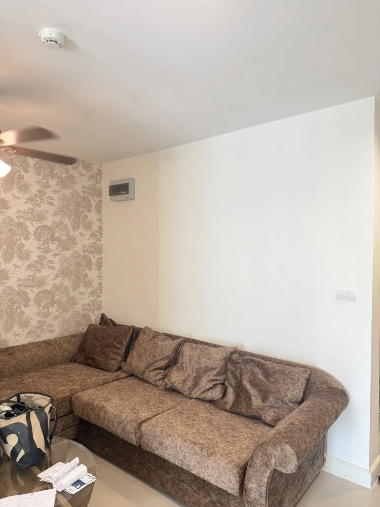 Sell / rent Metro Park Sathorn Condo, furniture + complete electrical appliances The most corner room Hurry up to reserve it.
