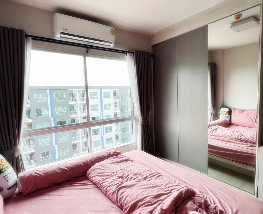 For sale and rent, Niche ID Phetkasem-Bang Khae. The room is divided into proportions. Good grade electrical appliances Don't postpone it, reserve now