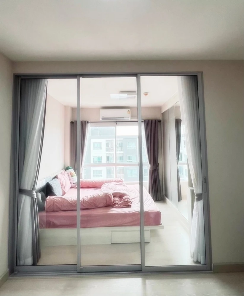 For sale and rent, Niche ID Phetkasem-Bang Khae. The room is divided into proportions. Good grade electrical appliances Don't postpone it, reserve now