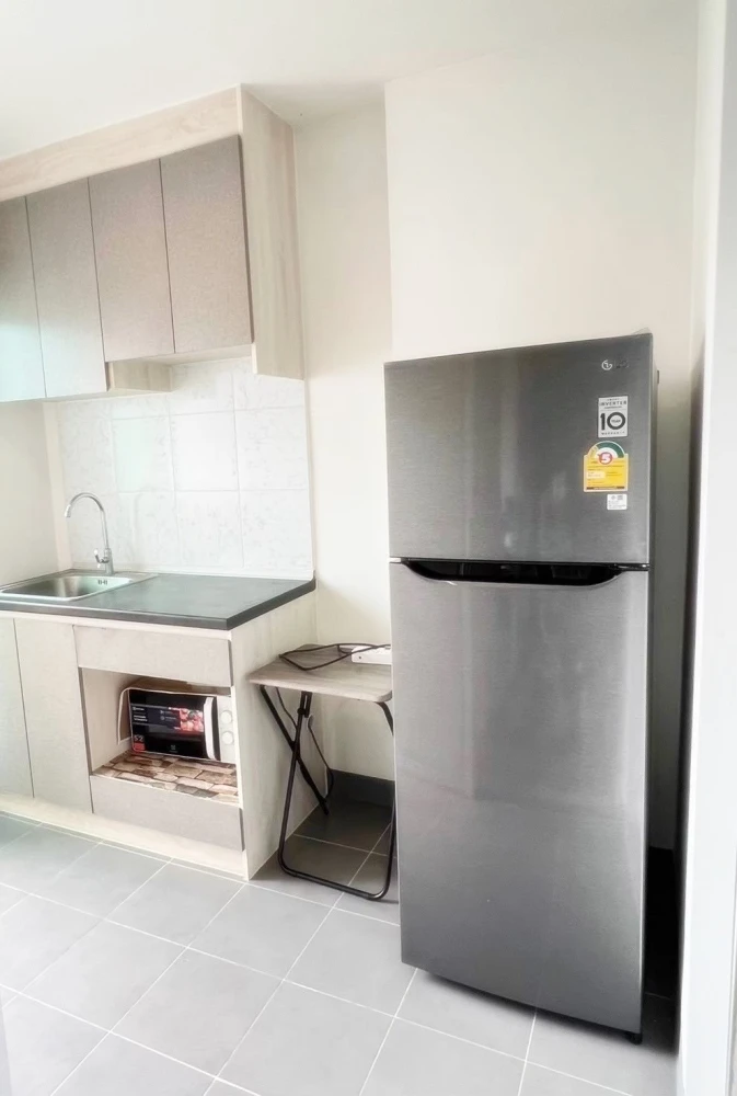 For sale and rent, Niche ID Phetkasem-Bang Khae. The room is divided into proportions. Good grade electrical appliances Don't postpone it, reserve now