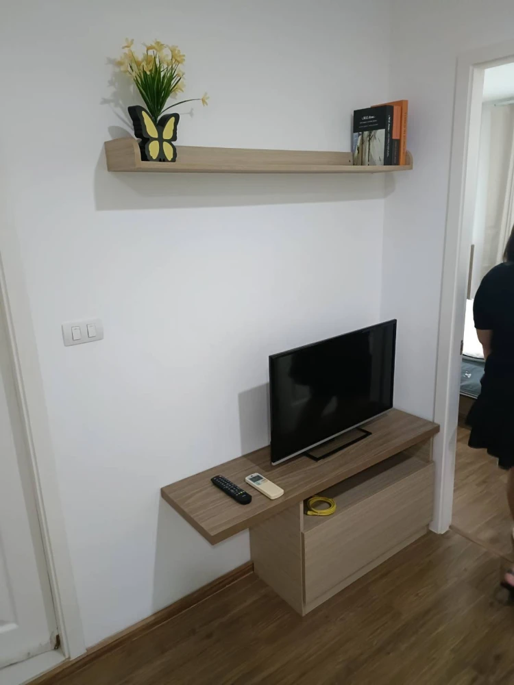 For sale/rent: U Delight @ Talat Phlu Station, bright room, separated into sections, with many amenities. Reserve now!