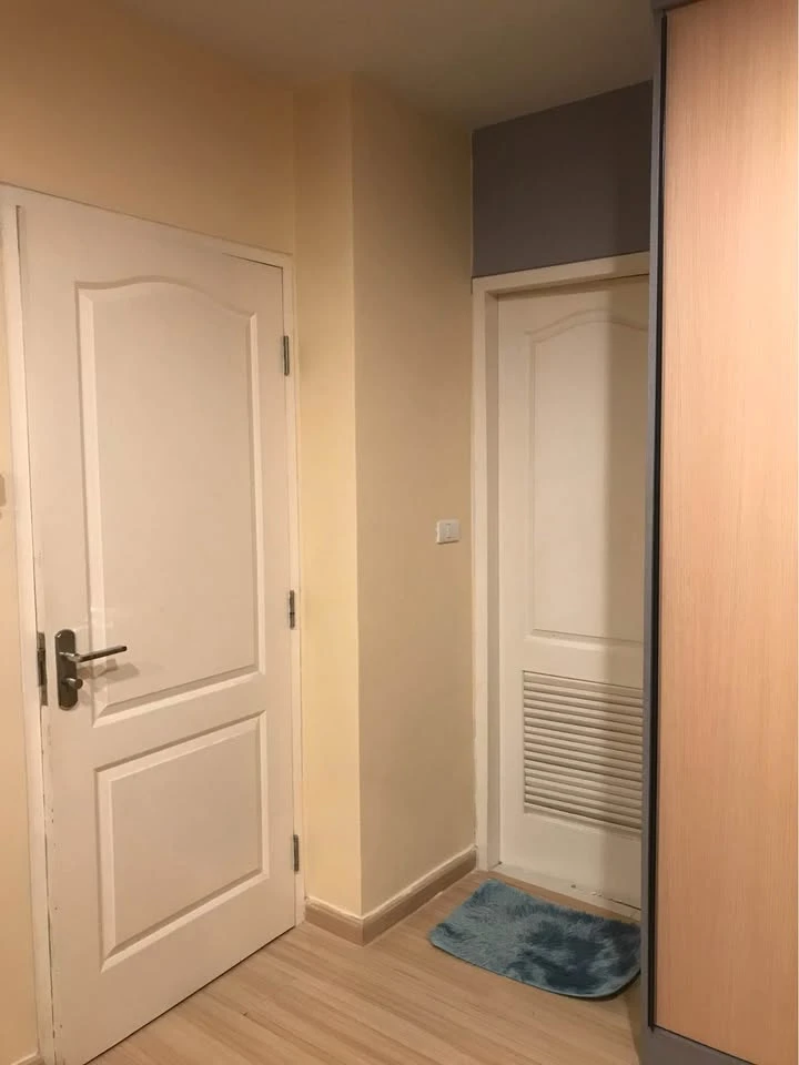 For sale and rent: Bangkok Horizon Ratchada-Tha Phra, beautiful room, built-in furniture throughout the room, don't miss out.