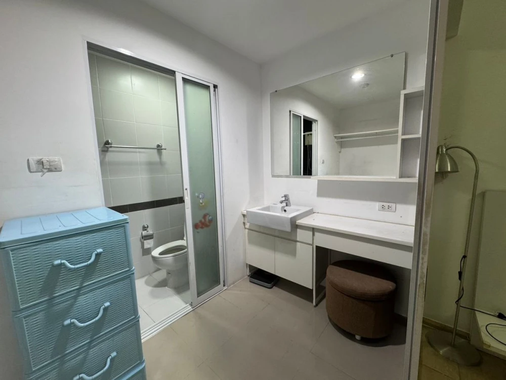 Condo for sale/rent A Space Hideaway Asoke-Ratchada, ready to move in, spacious, comfortable, 2 bedrooms, high floor, good like this, hurry and book n