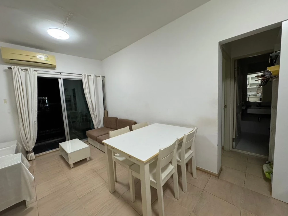 Condo for sale/rent A Space Hideaway Asoke-Ratchada, ready to move in, spacious, comfortable, 2 bedrooms, high floor, good like this, hurry and book n