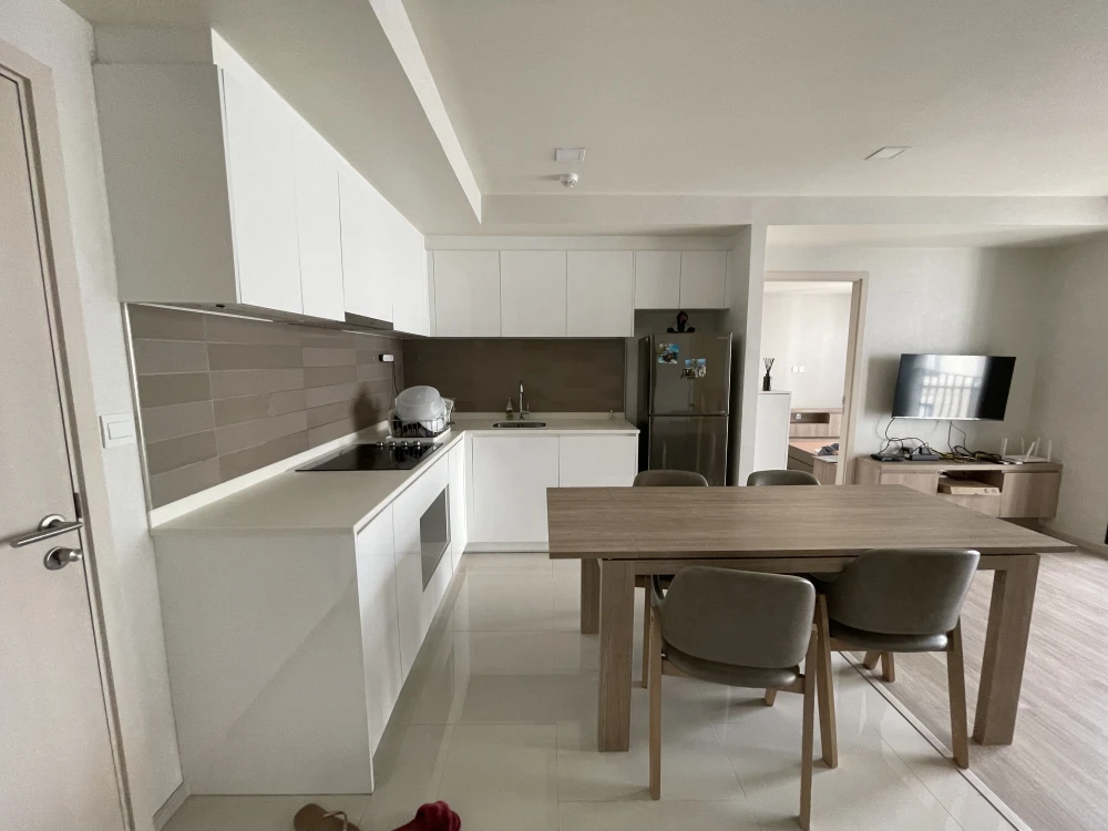 Sell/rent urgently!! Maestro 03 Ratchada-Rama 9, 5th floor, Building A, pet-friendly condo, fully furnished, book now!!