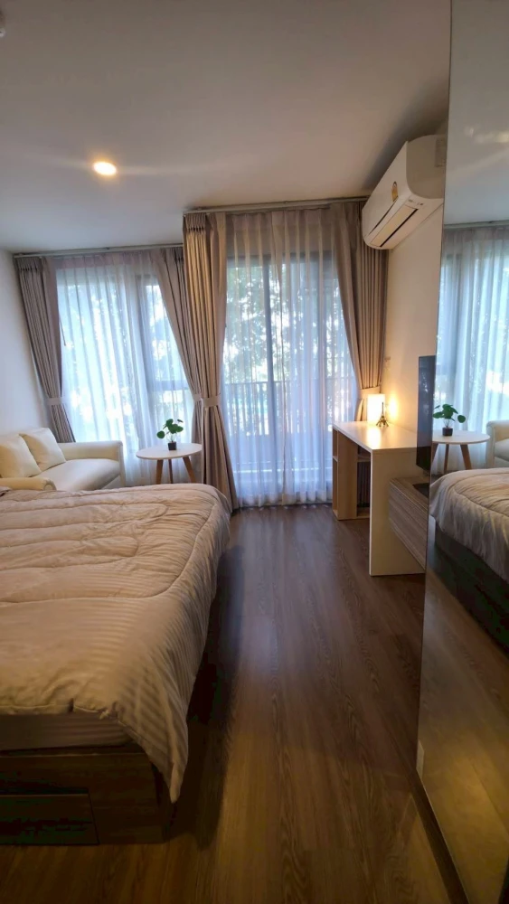 Condo The Origin Ramintra 83 Station, beautiful view, peaceful view, like being at home. Ready for rent 🌷🍃