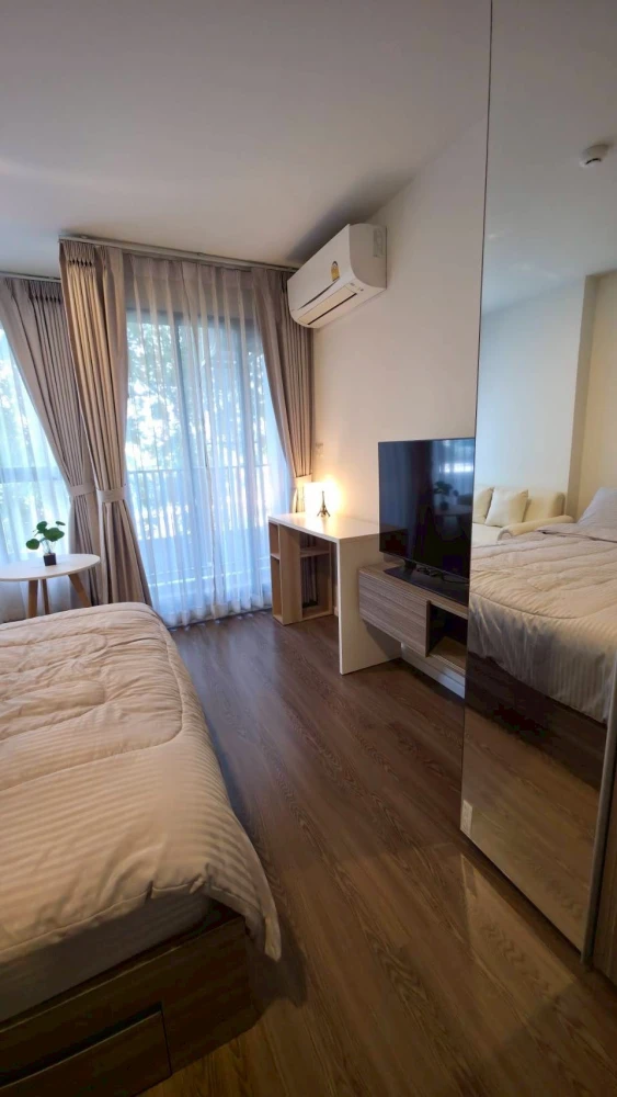 Condo The Origin Ramintra 83 Station, beautiful view, peaceful view, like being at home. Ready for rent 🌷🍃