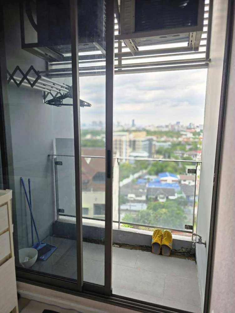 Condo The Cube Tiwanon, good location, close to the BTS, convenient travel, beautiful room, fully furnished. Ready to move in