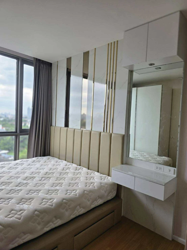 Condo The Cube Tiwanon, good location, close to the BTS, convenient travel, beautiful room, fully furnished. Ready to move in