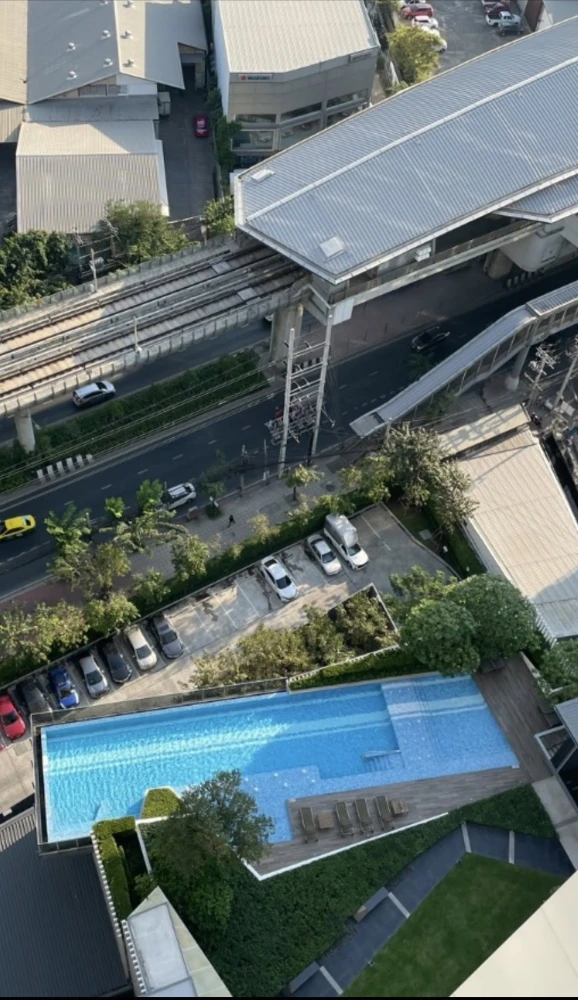 Condo The Key MRT Phetkasem 48, beautiful, clean room, ready for rent.