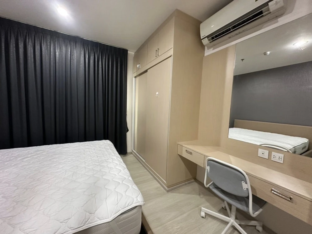 คอนโด ให้เช่า ไลฟ์ อโศก ห้องพร้อมอยู่ เฟอร์ เครื่องใช้ไฟฟ้าครบ ชั้น 25 ได้วิวสูง รีบมาจับจองก่อนพลาดโอกาส