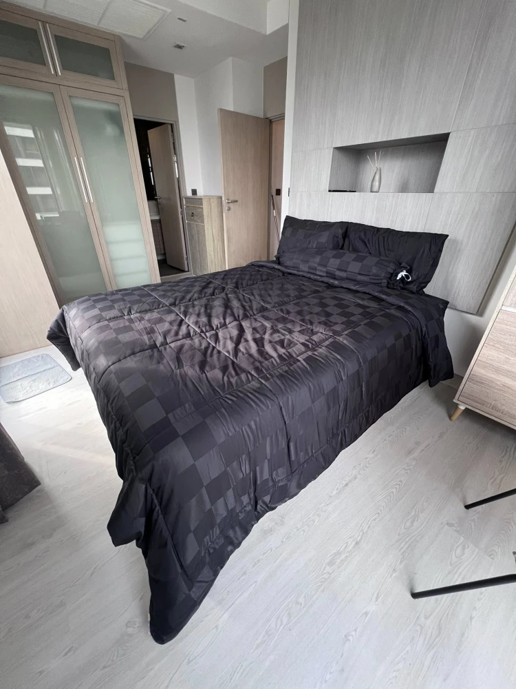 Condo for sale or rent: M Thonglor 10. Spacious and comfortable unit with efficient use of space on the 19th floor, offering high-floor views. You sho