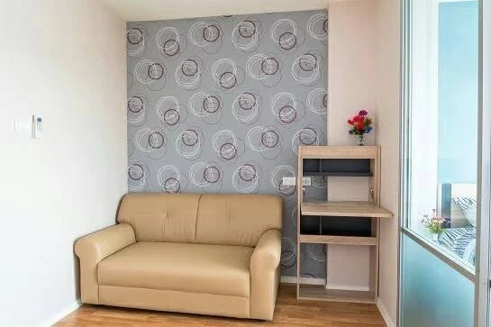 Condo for rent, Lumpini Mix Theparak - Srinakarin. The unit is partitioned into separate, clearly defined zones. Great price! Book now!