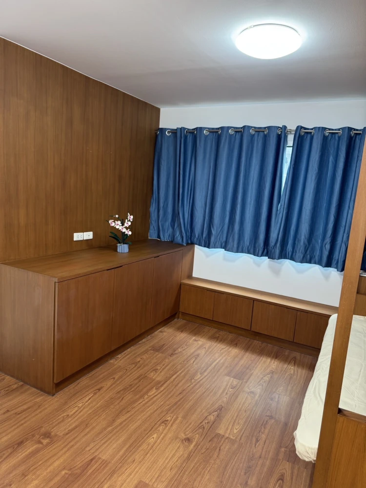 Spacious condo units, comfortable living like a house. Condo One Ratchada-Ladprao ✨