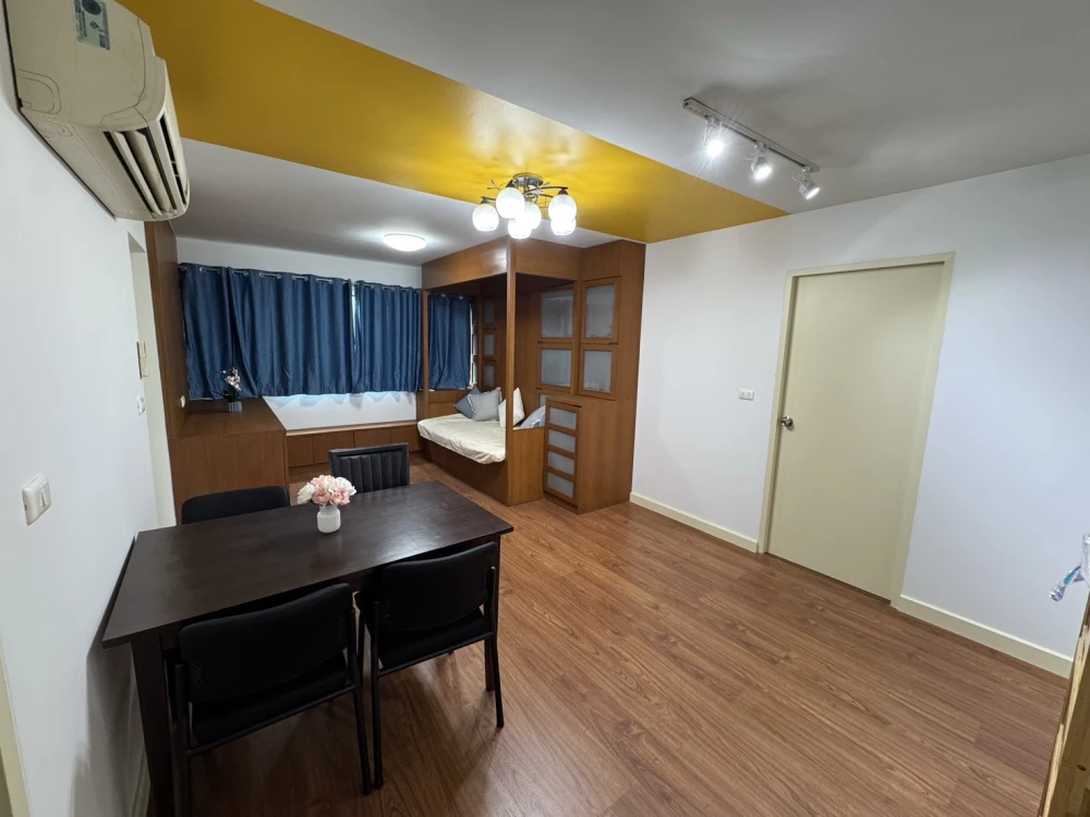 Spacious condo units, comfortable living like a house. Condo One Ratchada-Ladprao ✨