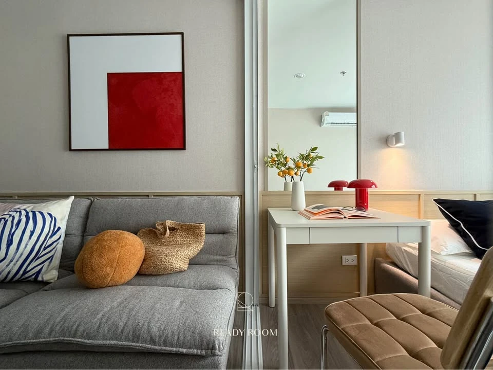 Condo for rent Regent Home Bangna, well-separated room, 26th floor, high view, come and reserve now, don't delay.