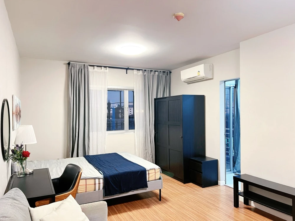Condo for rent, The Season, next to Lotus Srinakarin. Ready to move in, complete amenities, affordable price. Book now before you miss the opportunity